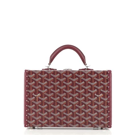 goyard trunk bag price list.